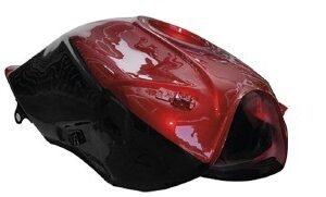 FUEL TANK BLACK AND RED RT200